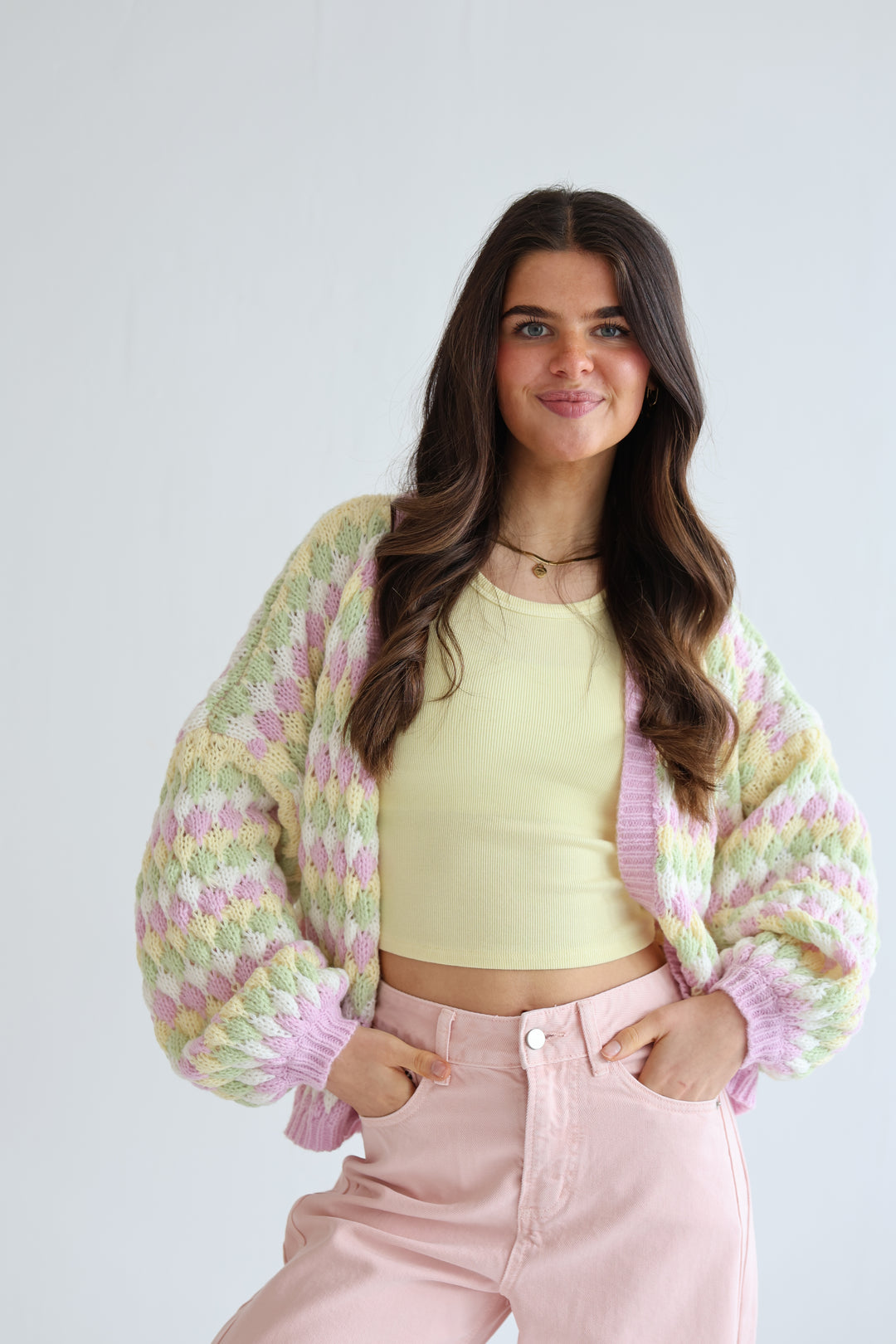 Sugar Pop Knit Cardigan