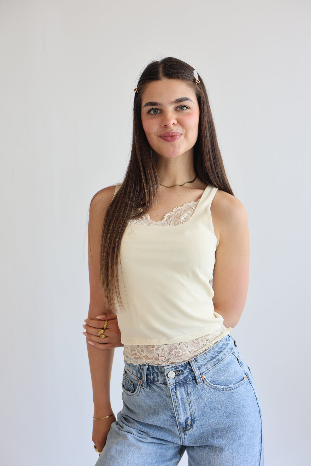 Sweet Lace Cami Top