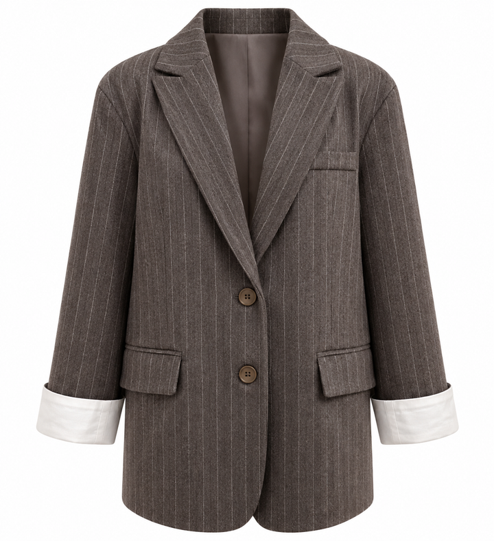 Manhattan Pinstripe Blazer