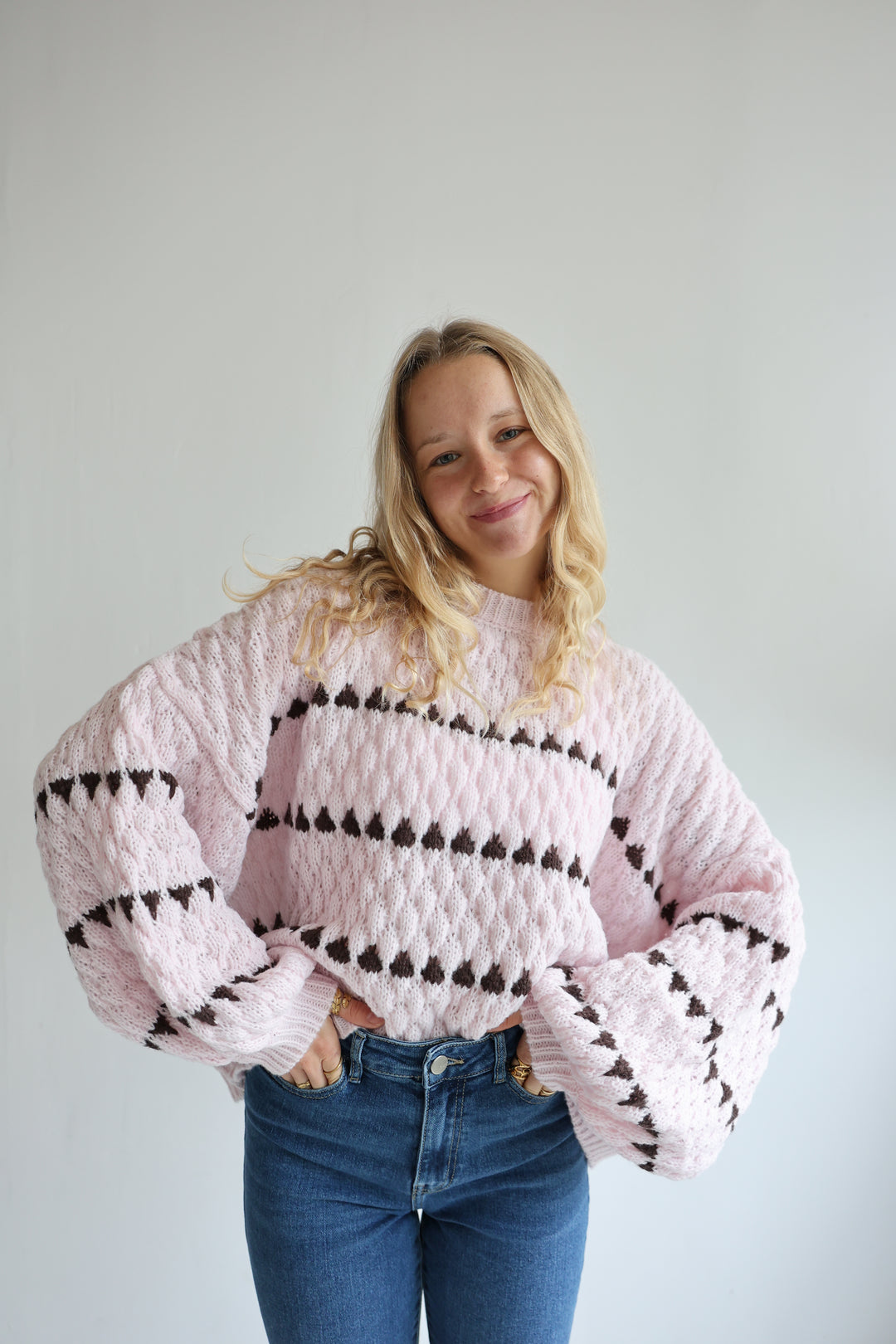 Bubble Knit Pullover