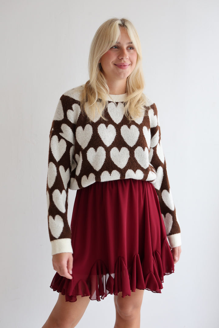 Pullover December Heart