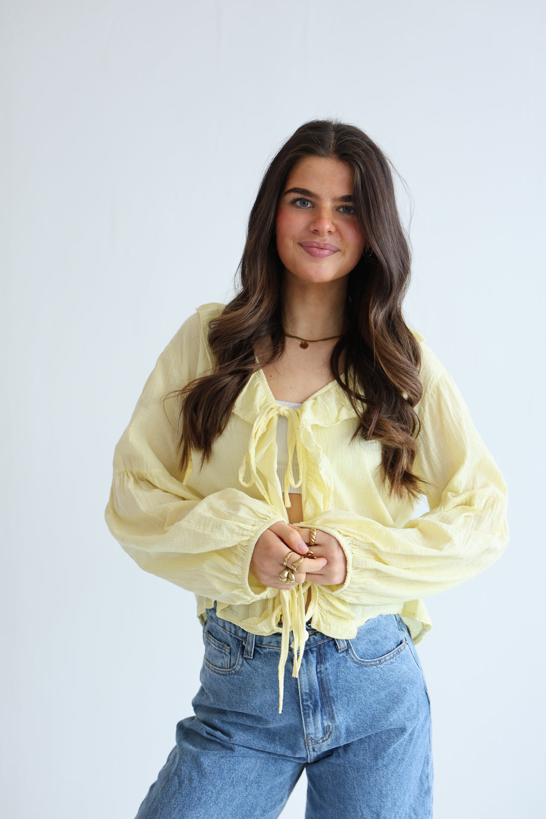 Rüschenbluse Leyla