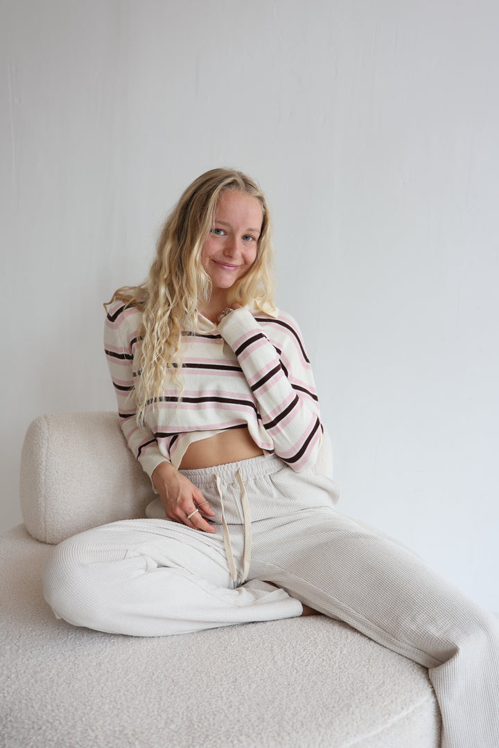 Fine Stripes Long Polo