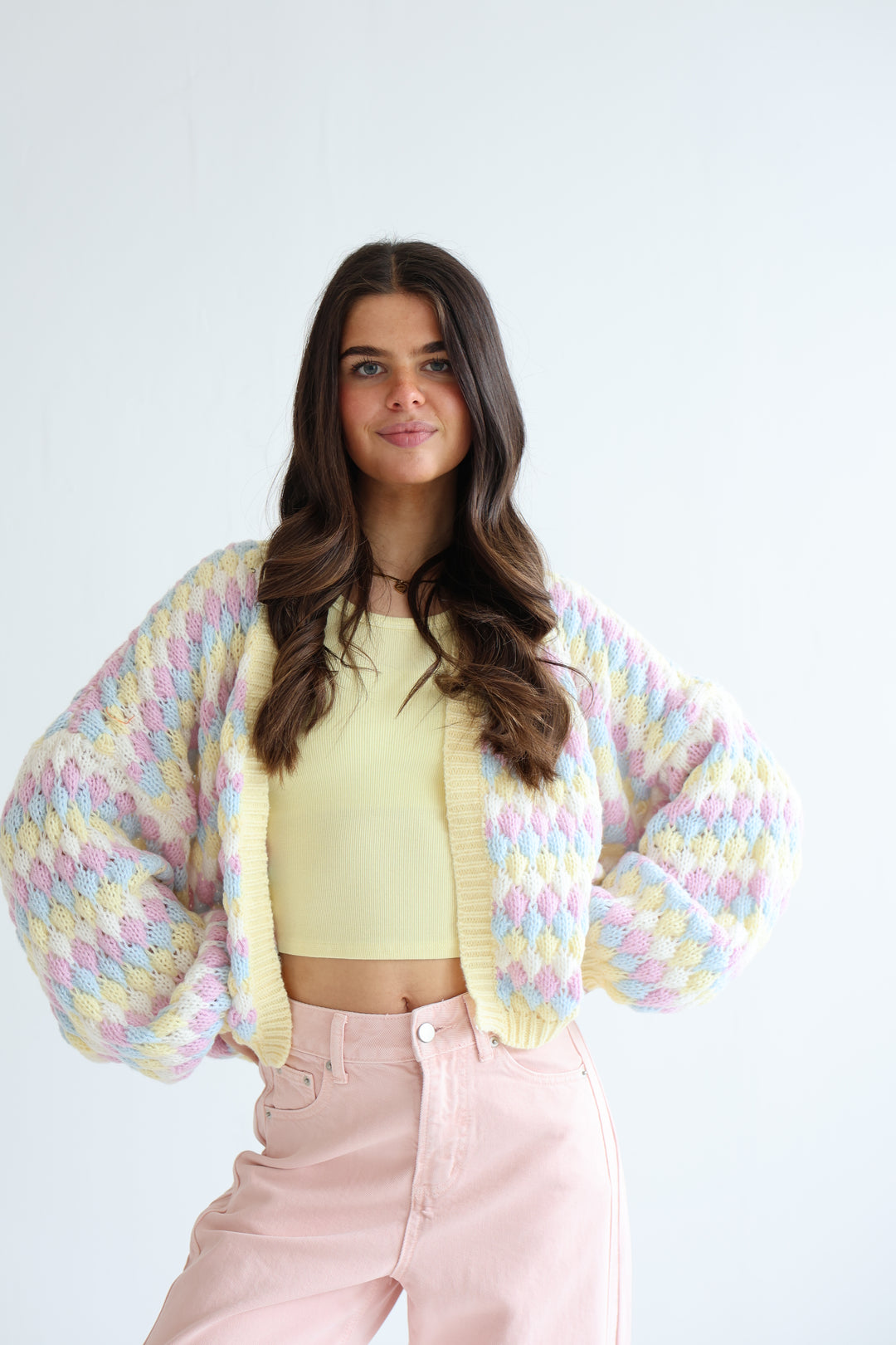 Sugar Pop Knit Cardigan