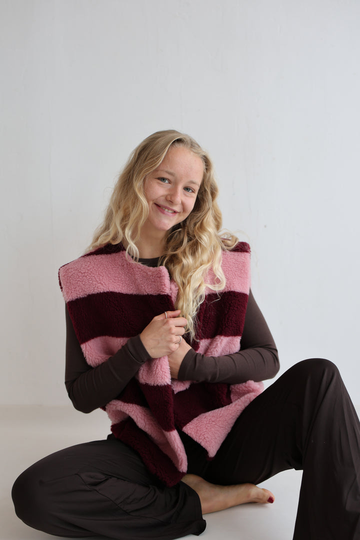 Teddyweste Plush Pattern