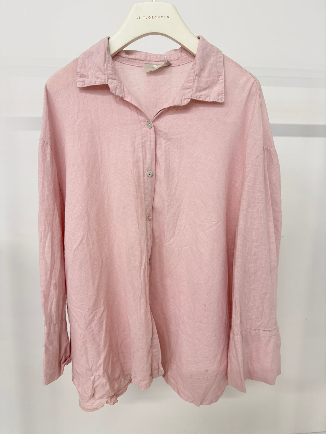 CLASSIC OVERSIZE COTTON HEMD SOFT BLOSSOM (B-WARE)