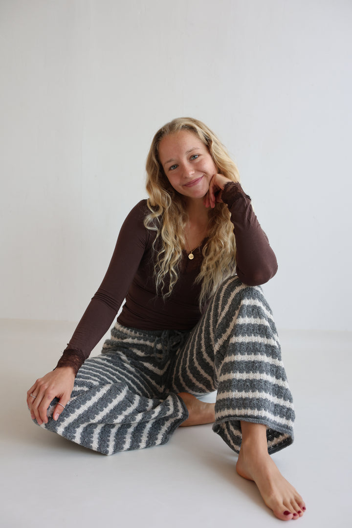 Summer Knit Pants Holly