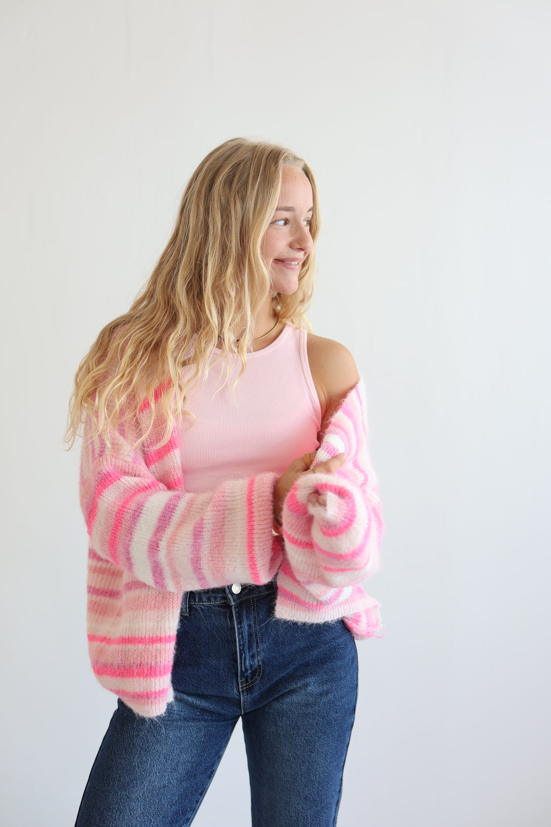 Cotton Candy Cardigan