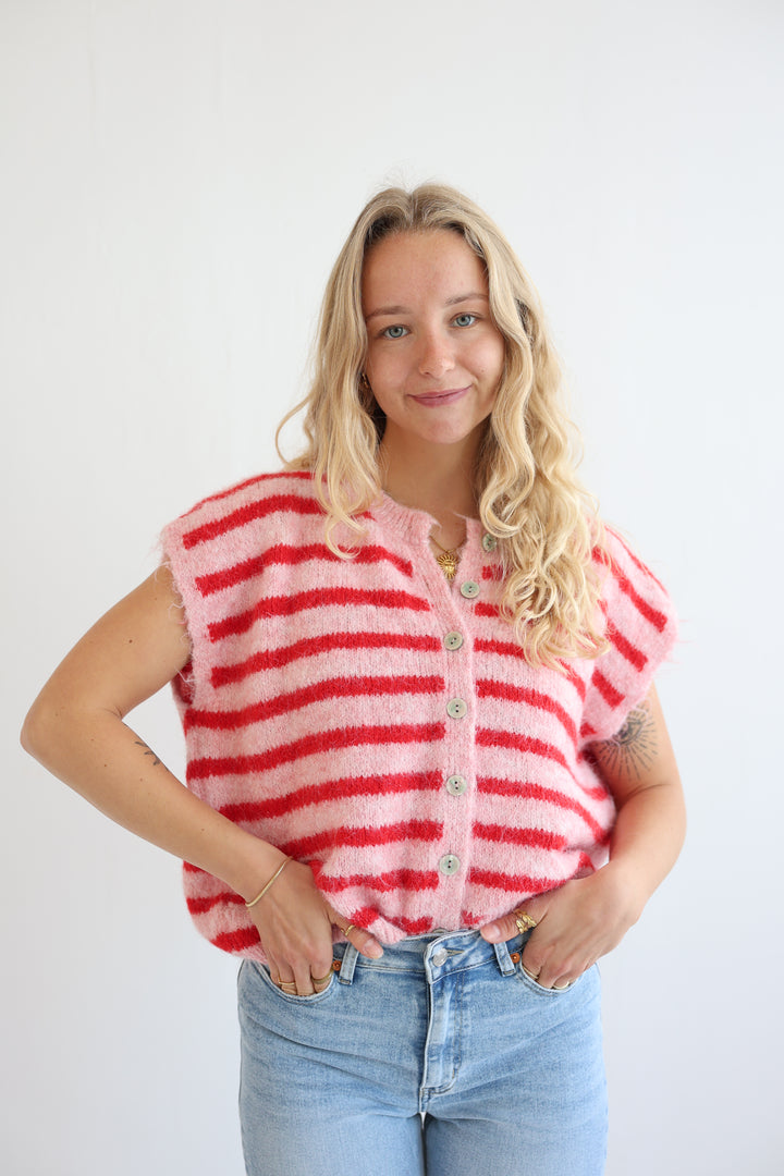 Gestreifte Weste Cosima