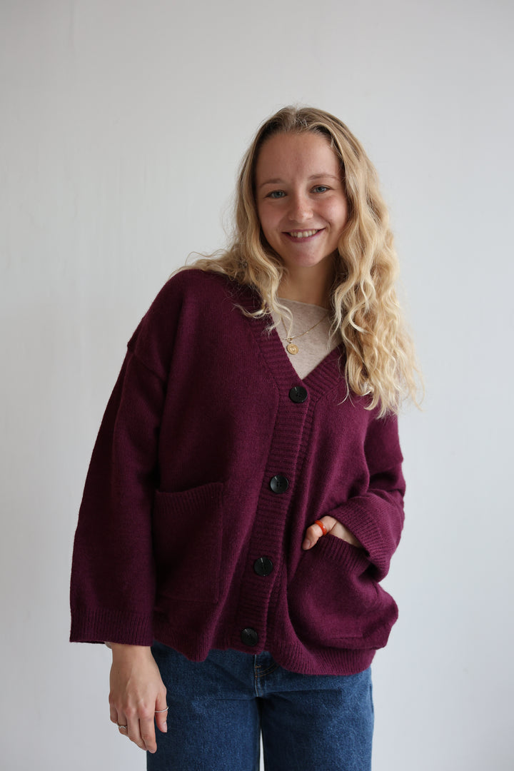 Oversize Cardigan Casual Love