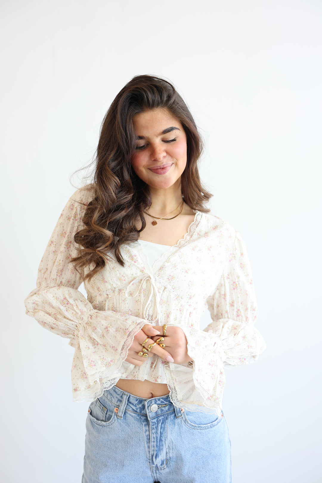Ruffled Romantic Blouse