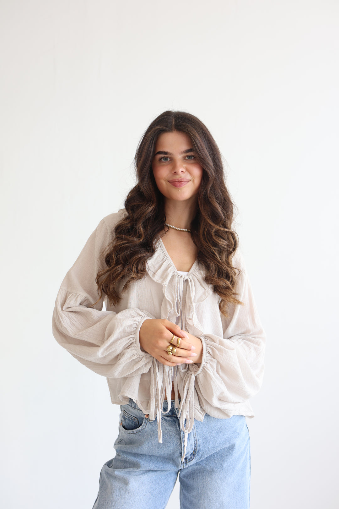 Rüschenbluse Leyla