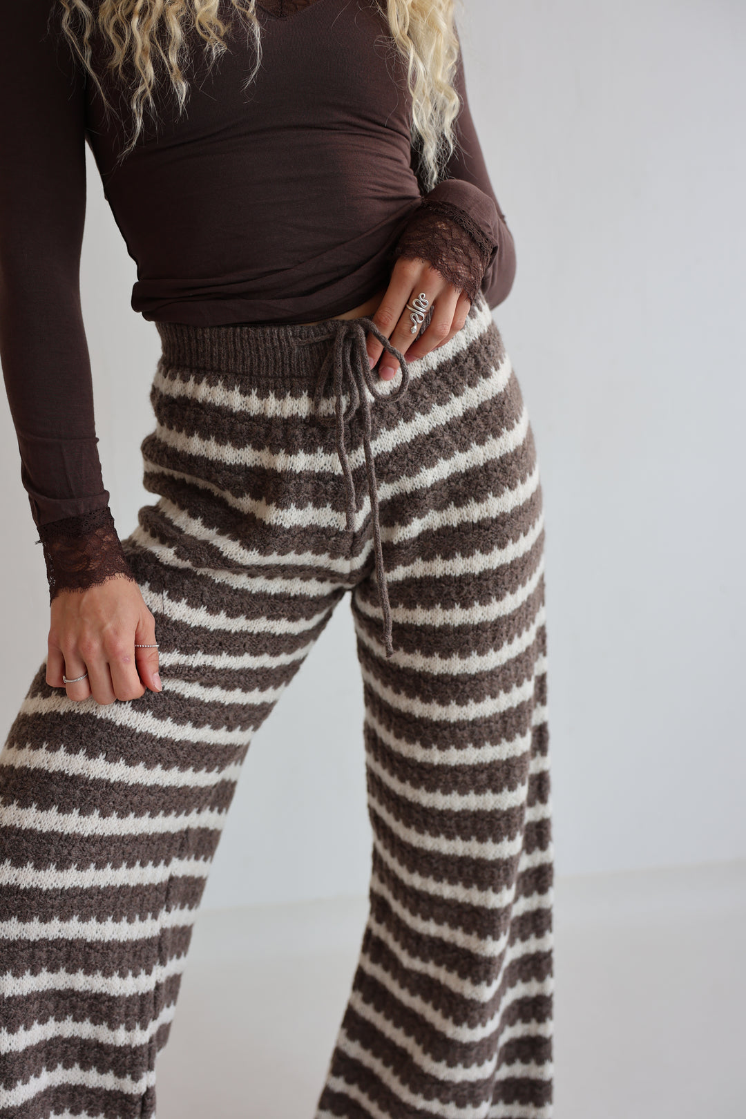 Summer Knit Pants Holly