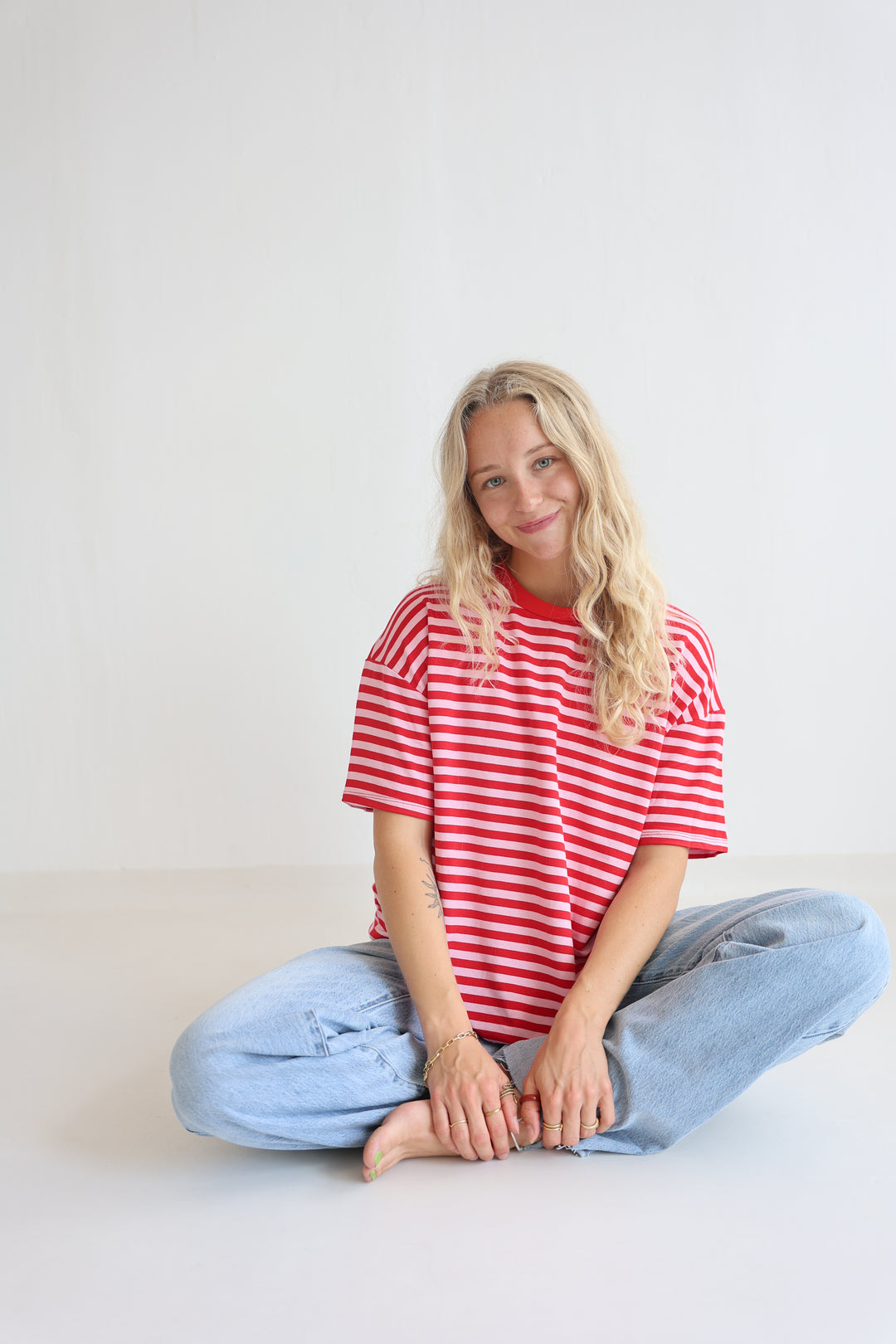 Easy Fit Striped T-Shirt