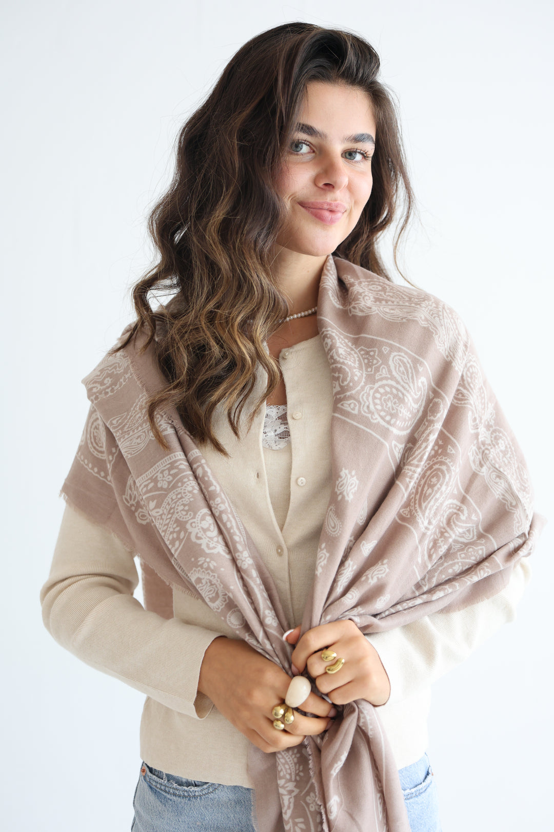 Vintage Paisley Scarf