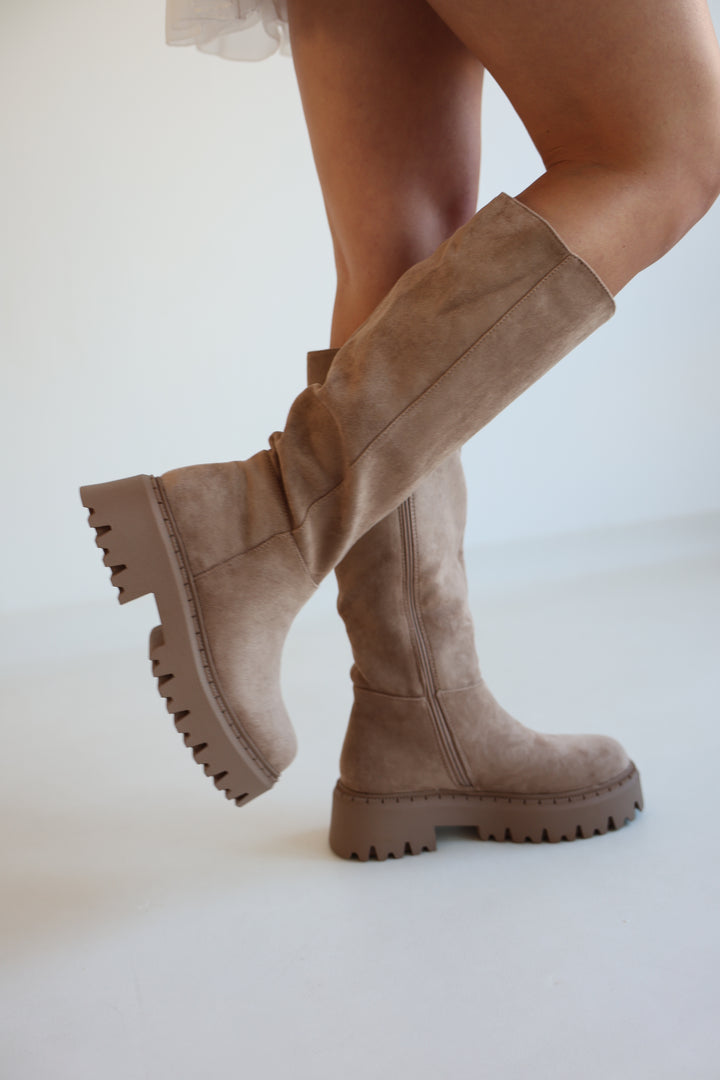 Soft Touch Platform Boots
