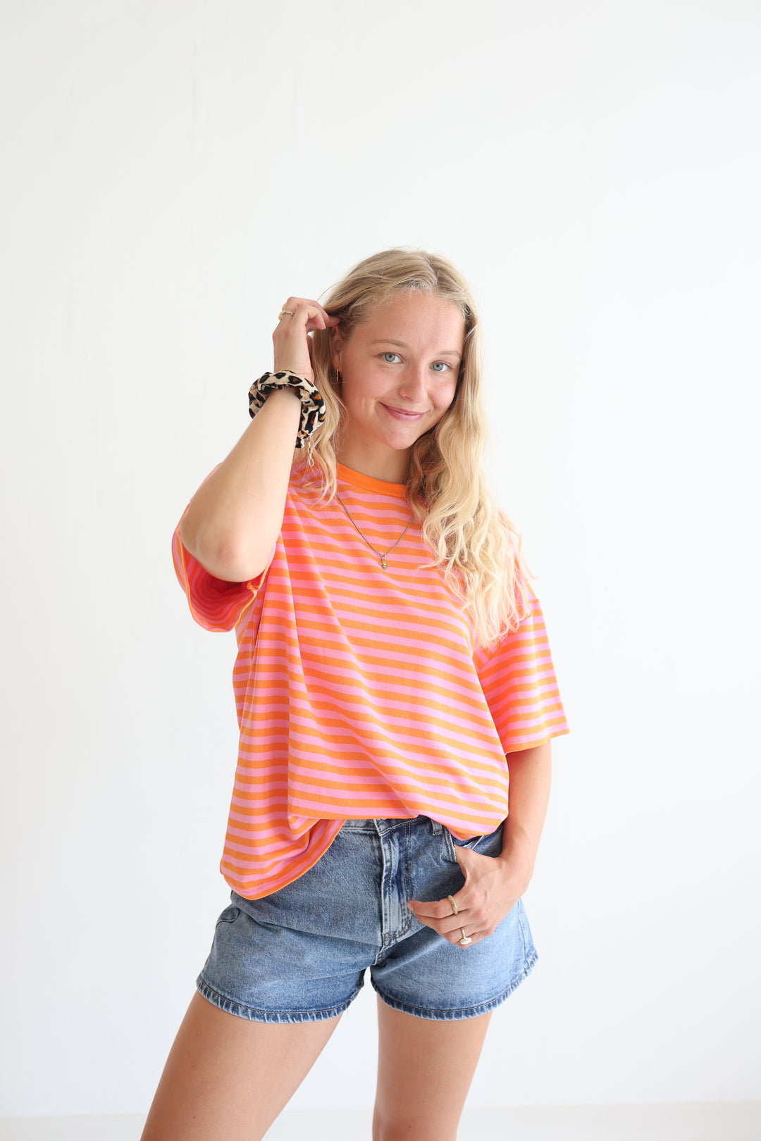 Easy Fit Striped T-Shirt