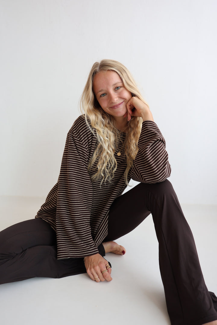 Gestreiftes Longsleeve Striped Soul