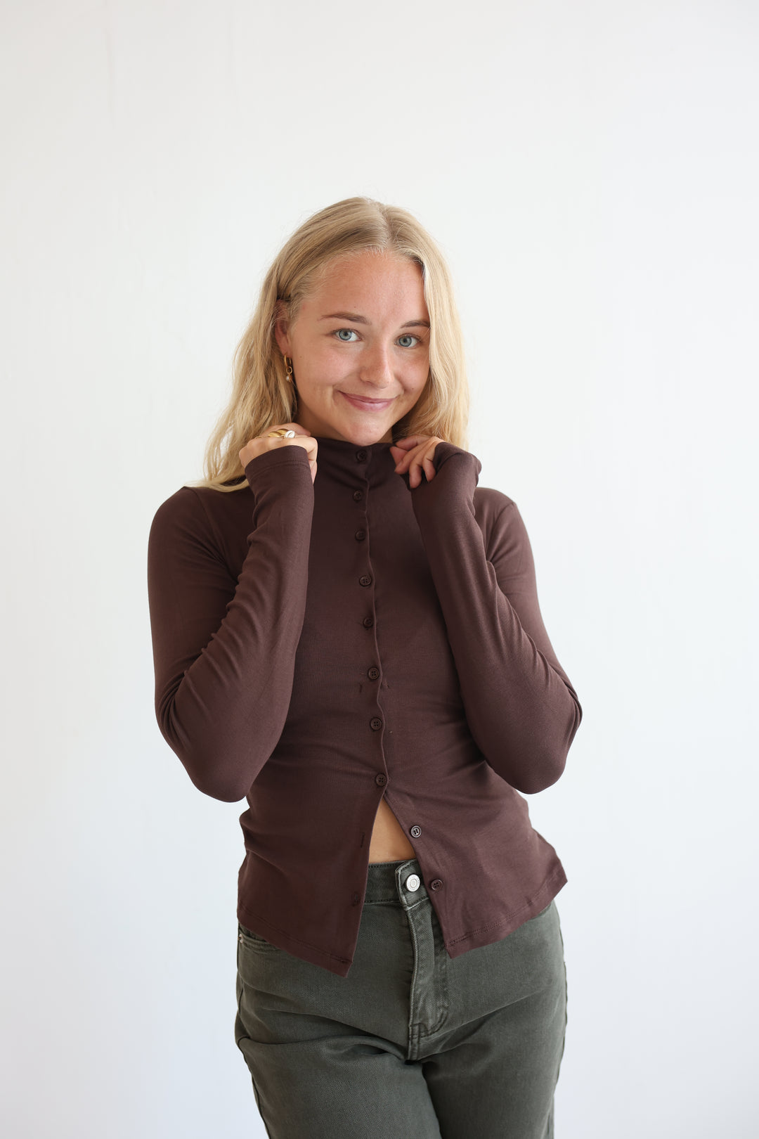 Cloud Button-Up Shirt