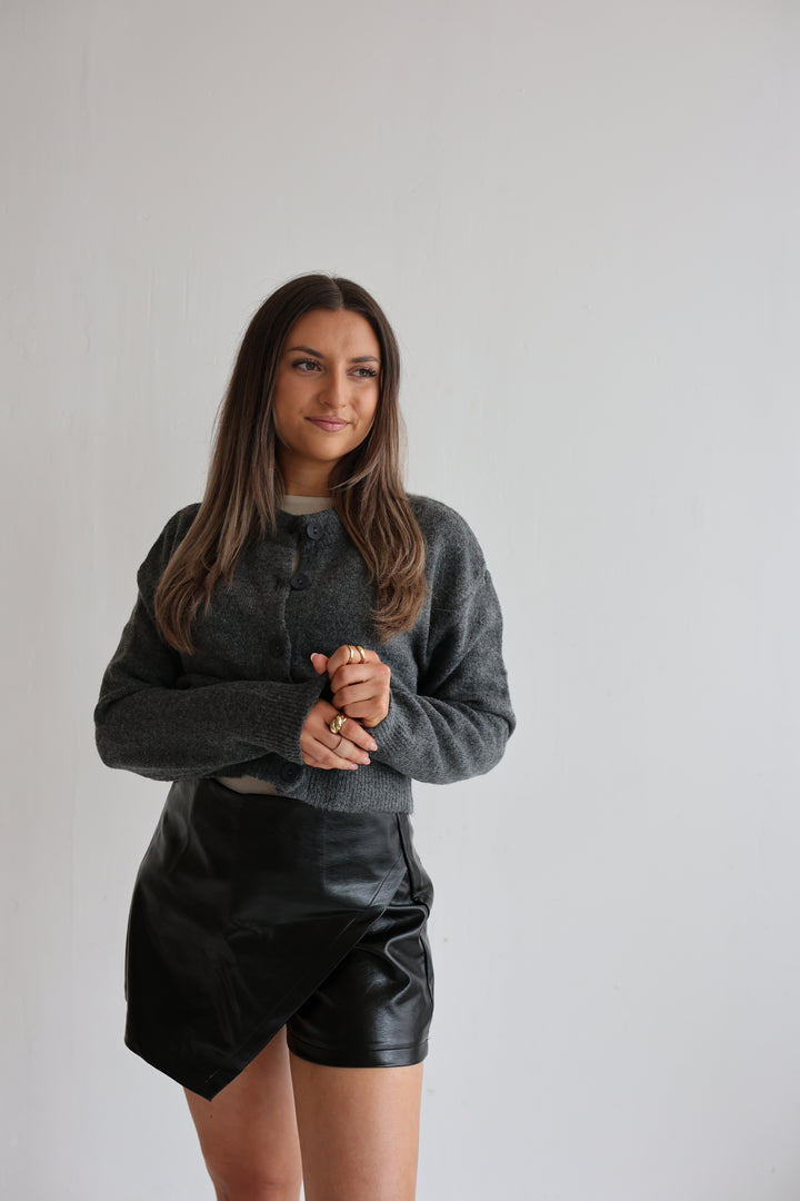 Cropped Cardigan Cozy Snuggle