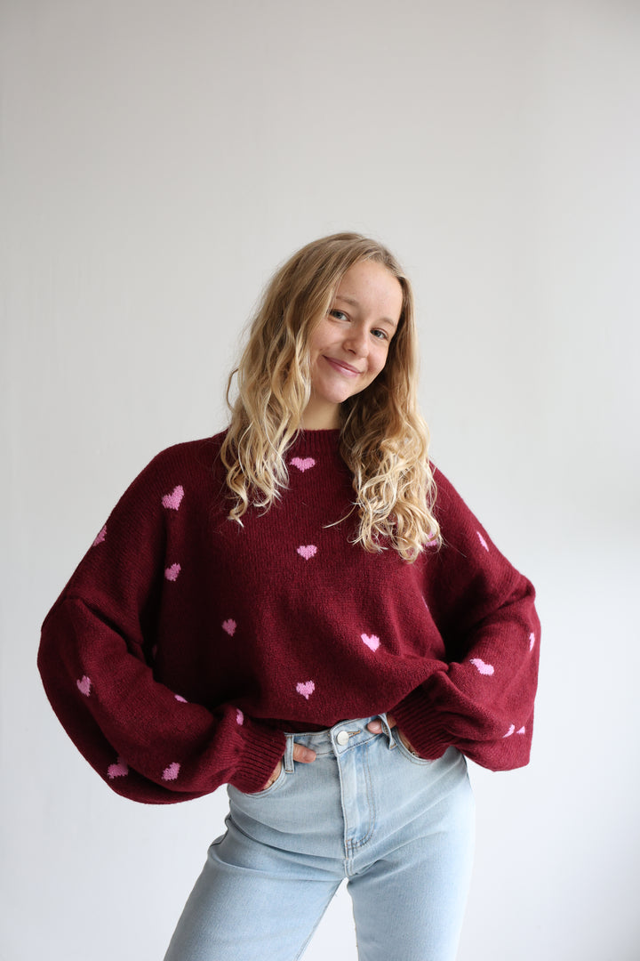 Pullover Cozy Heart