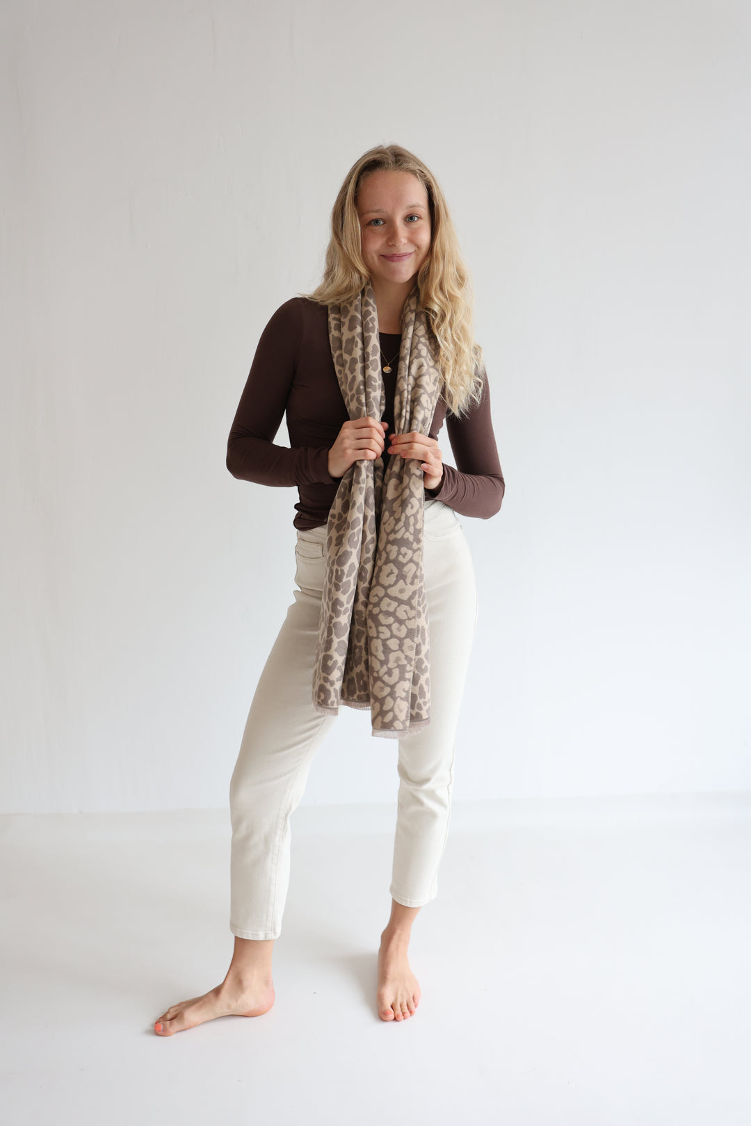 Langer Schal Wild Muse