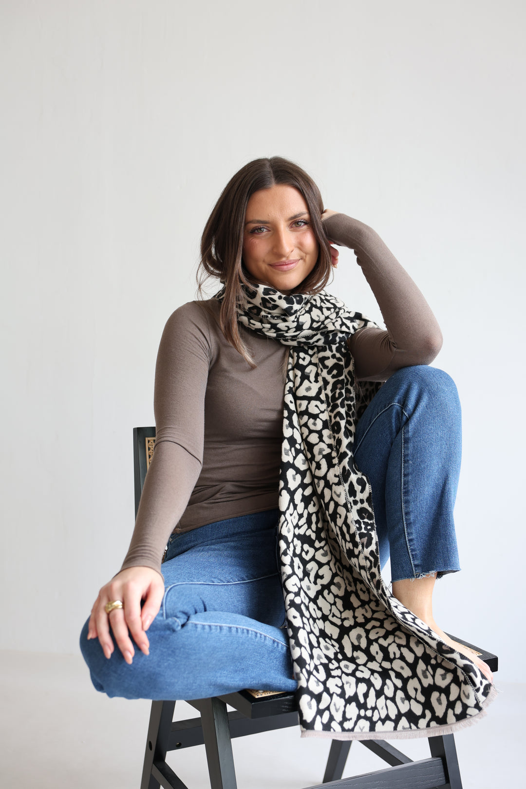 Langer Schal Wild Muse