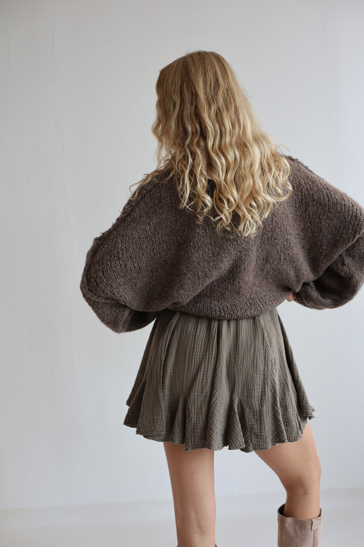 Volantrock aus Musselin Mila