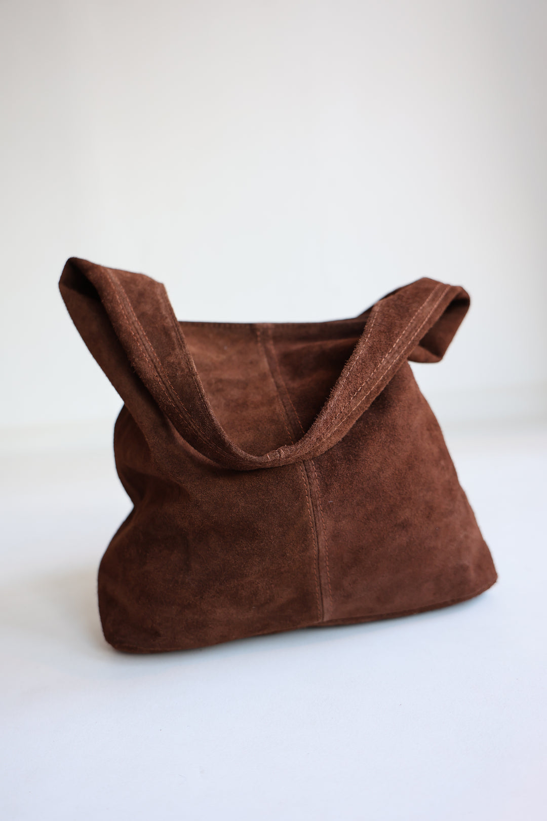 Handtasche aus Wildleder Chestnut Dream