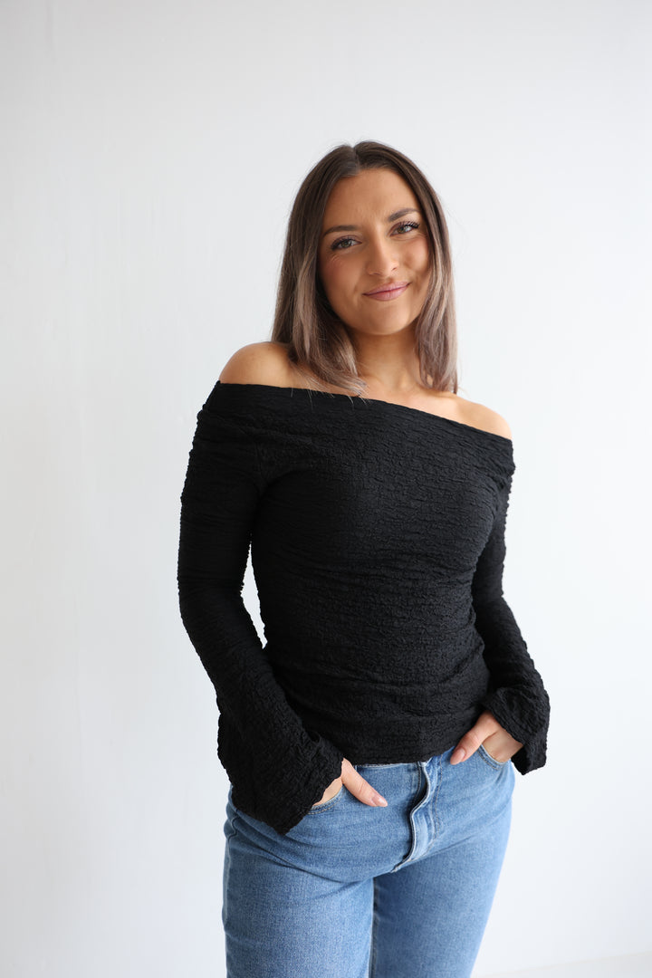 Longsleeve mit Struktur Ina