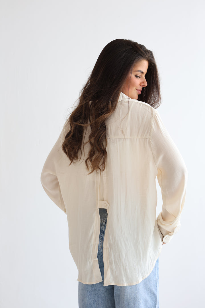 Oversize Viskose Bluse Luna