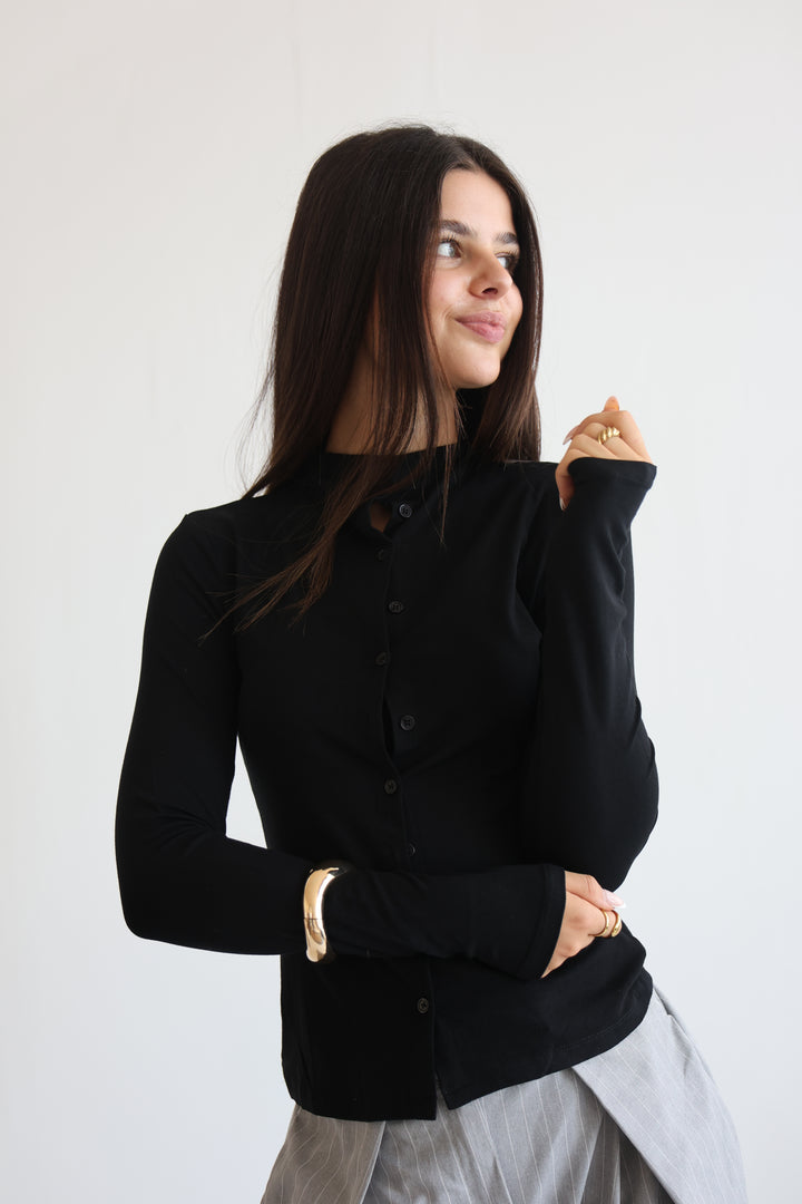 Cloud Button-Up Shirt