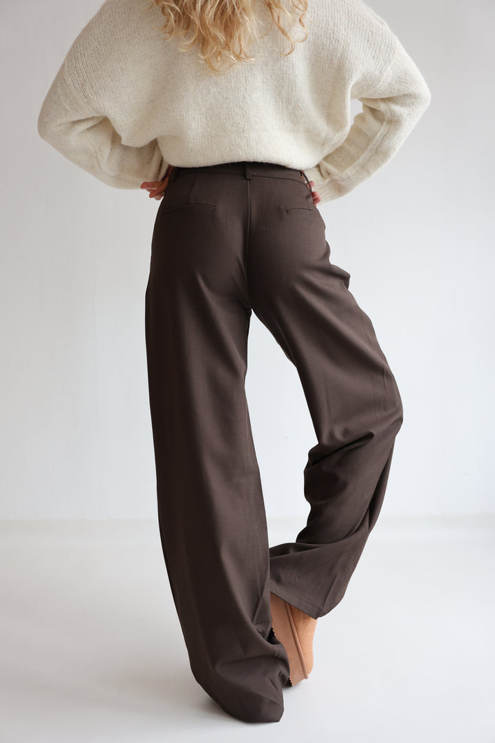 Bundfaltenhose Casual Look