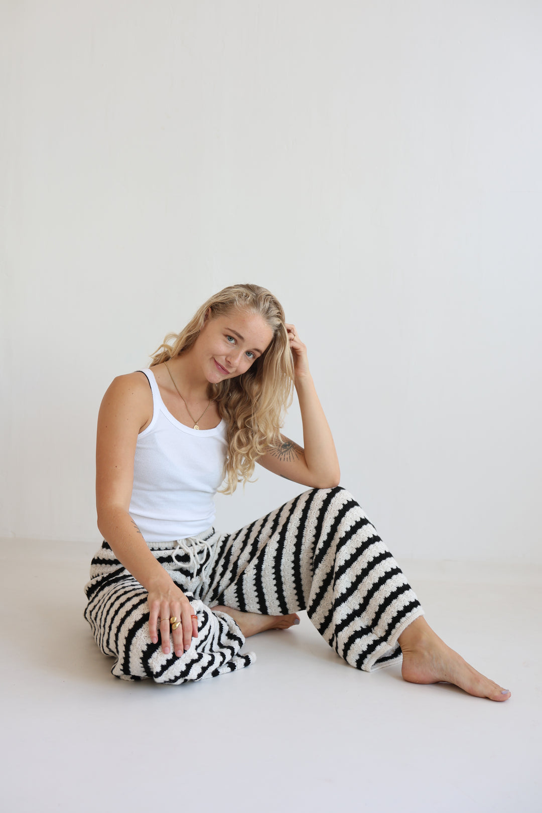 Summer Knit Pants Holly