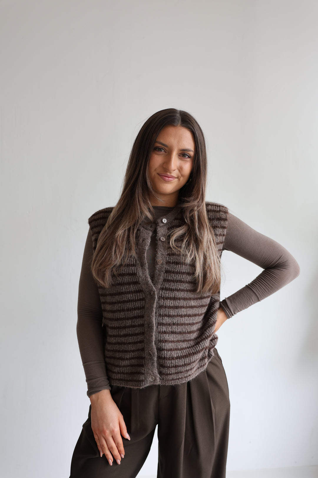 Gestreifte Weste Josephine