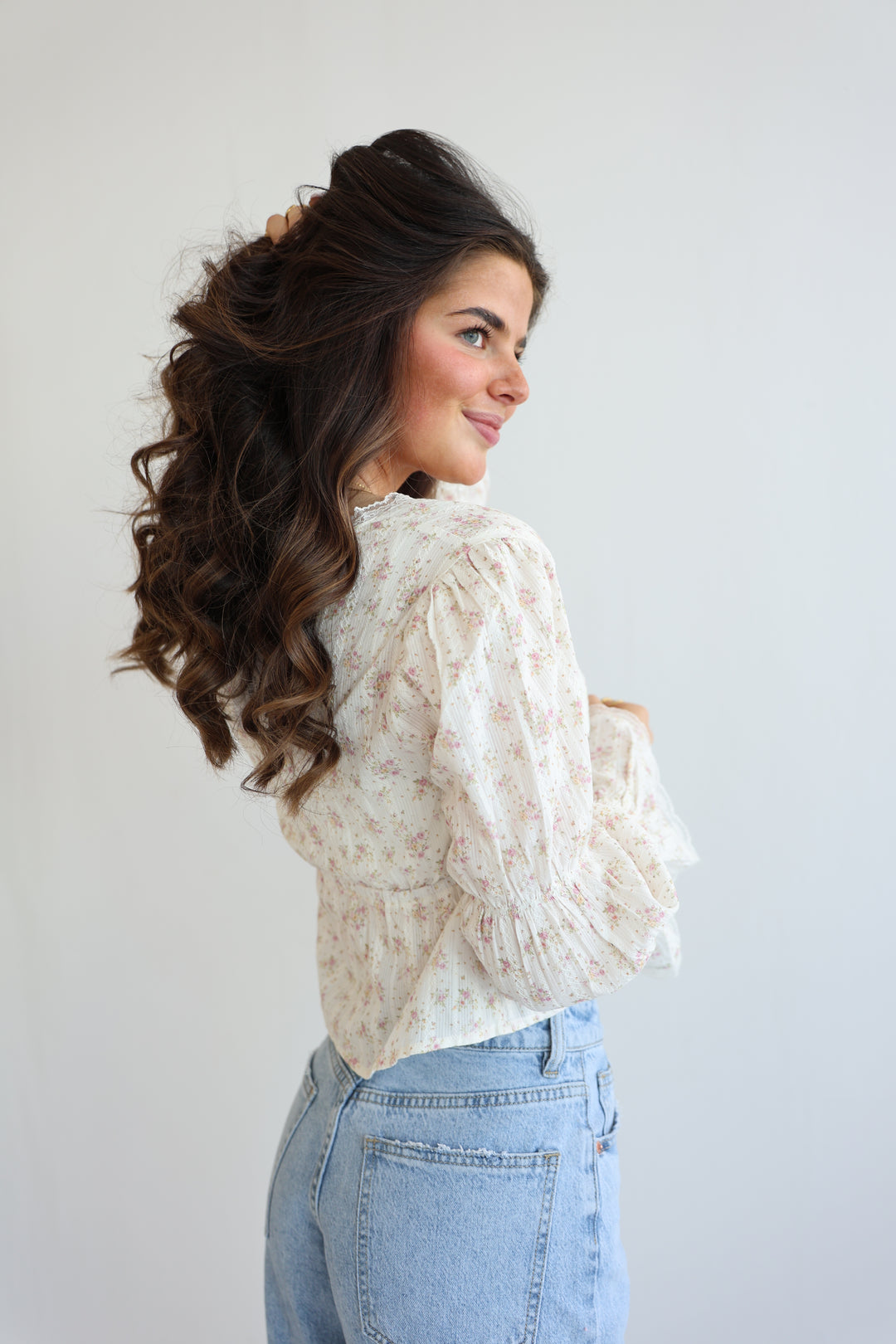 Ruffled Romantic Blouse