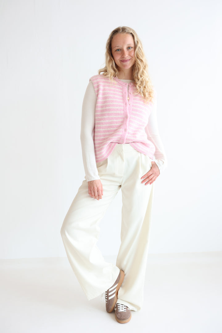 Bundfaltenhose Casual Look