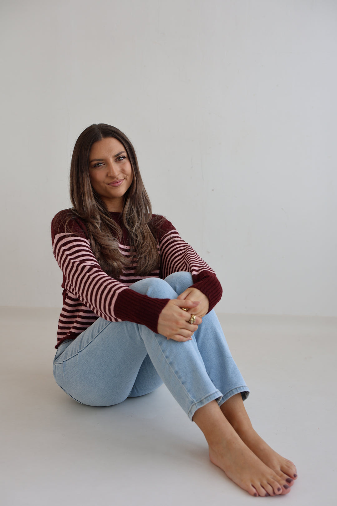 Gestreifter Pullover Nora