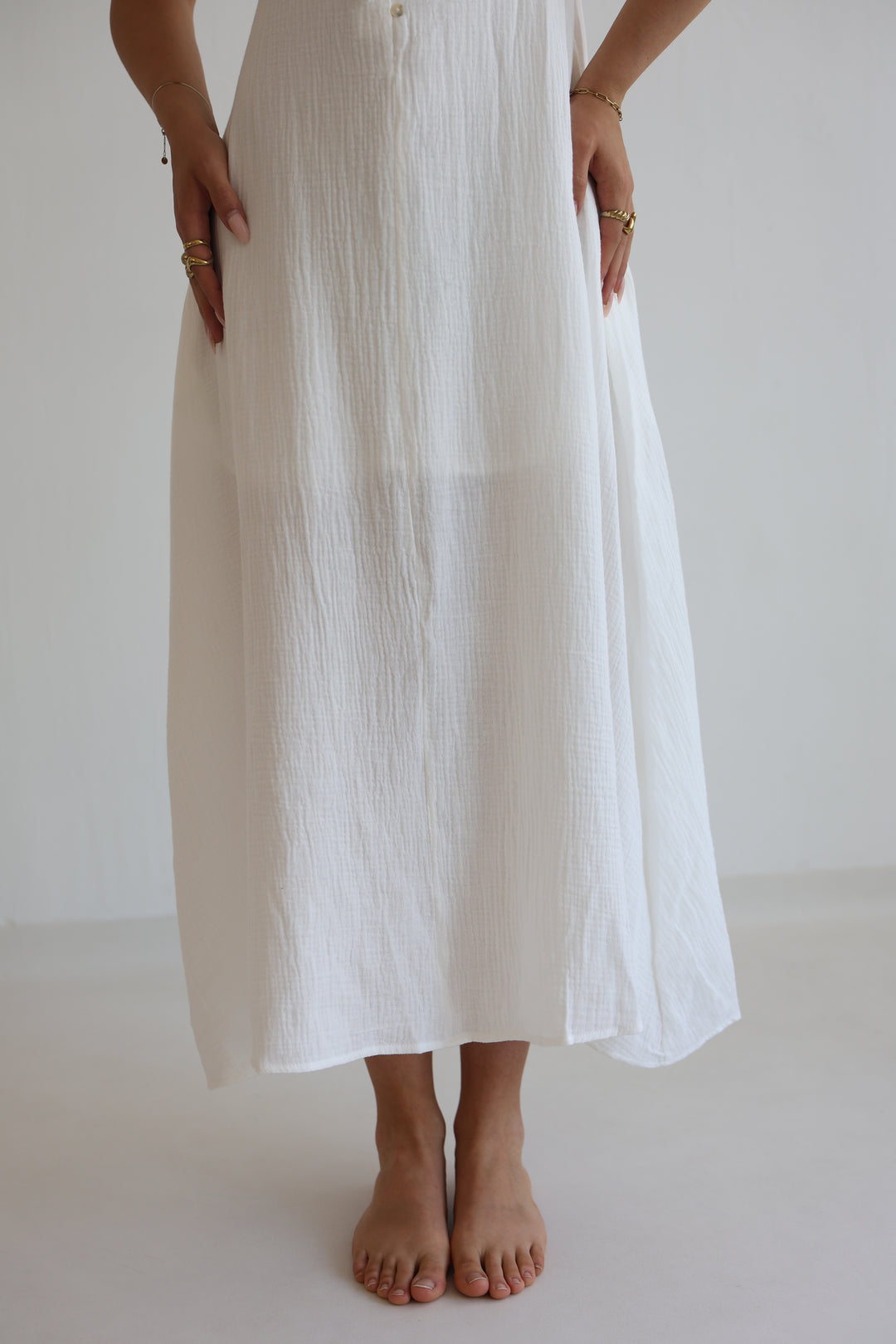 Taffy Pastel Ruffle Midi Dress
