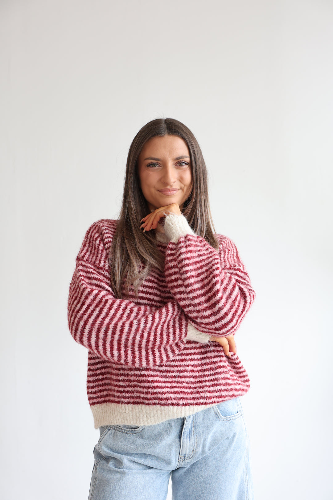 Gestreifter Pullover Moodline Knit