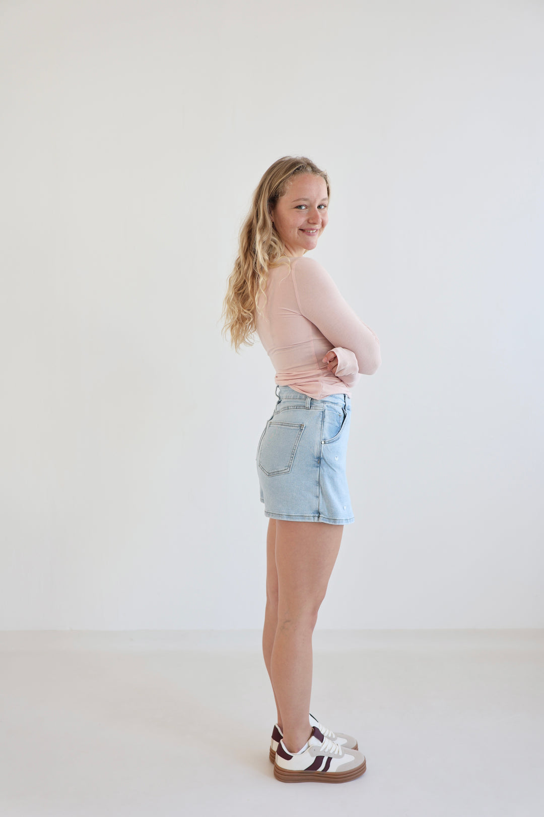 Jeans-Hosenrock Tiny Hearts