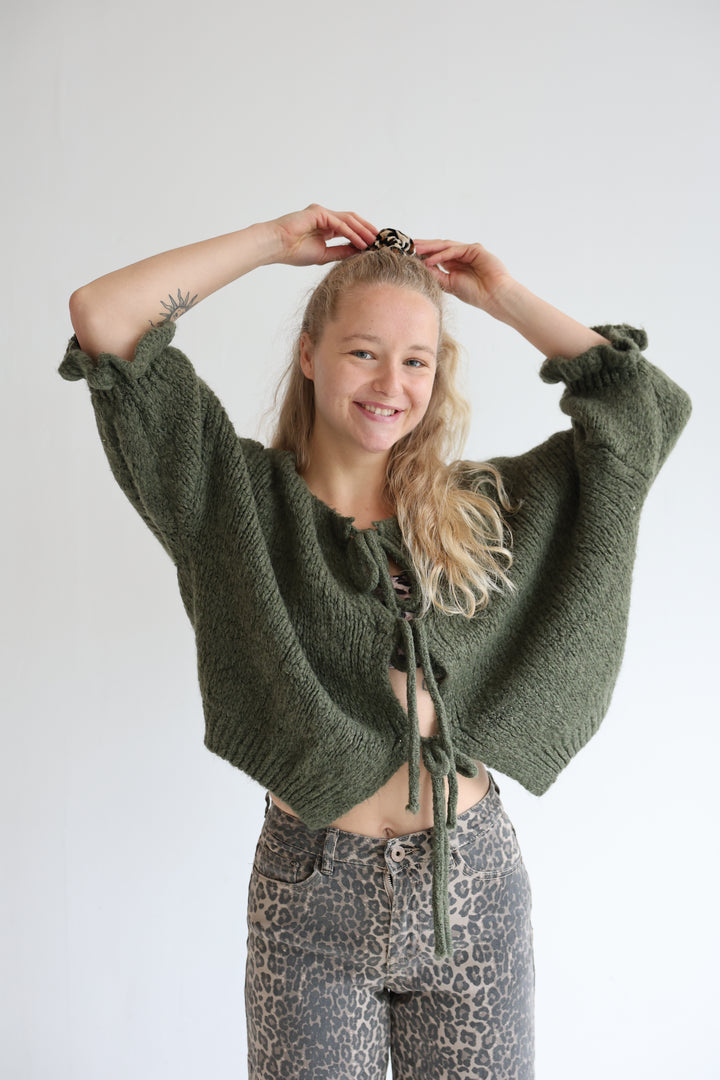 Cardigan mit Schleifen Lilly (3/4-Arm)