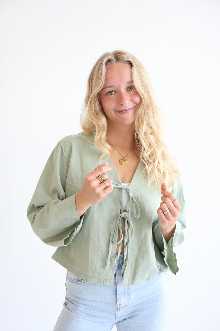 Leinenbluse Liz