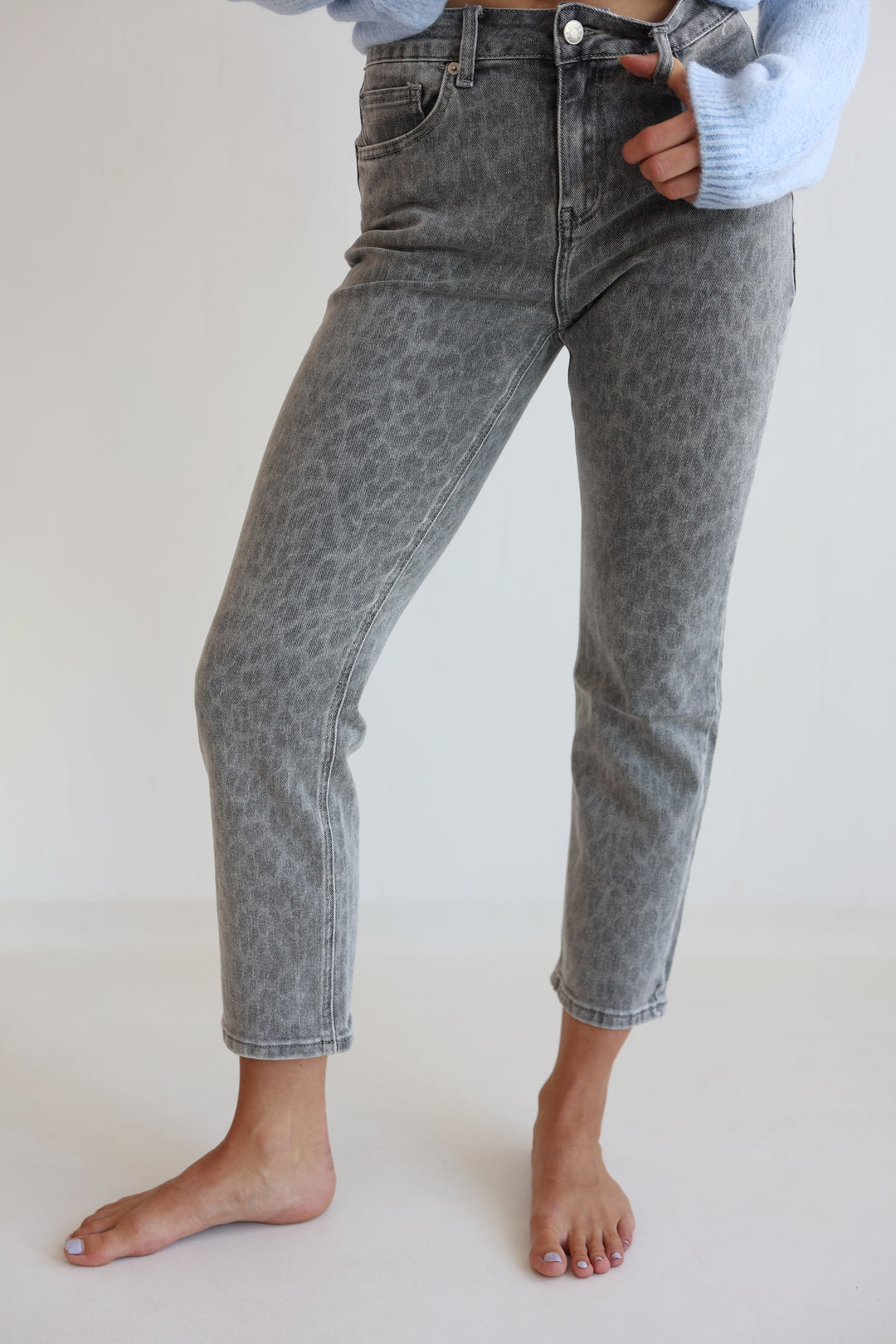Graphite Wild Mom Jeans