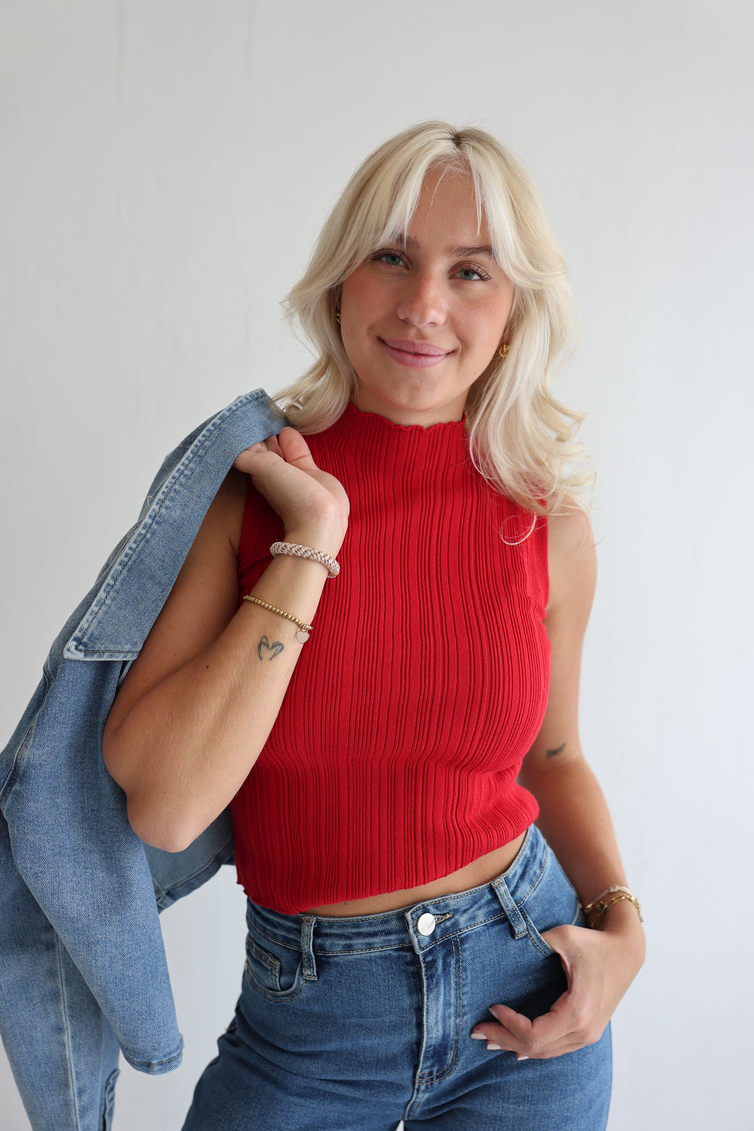 Pullunder mit Struktur Lyana