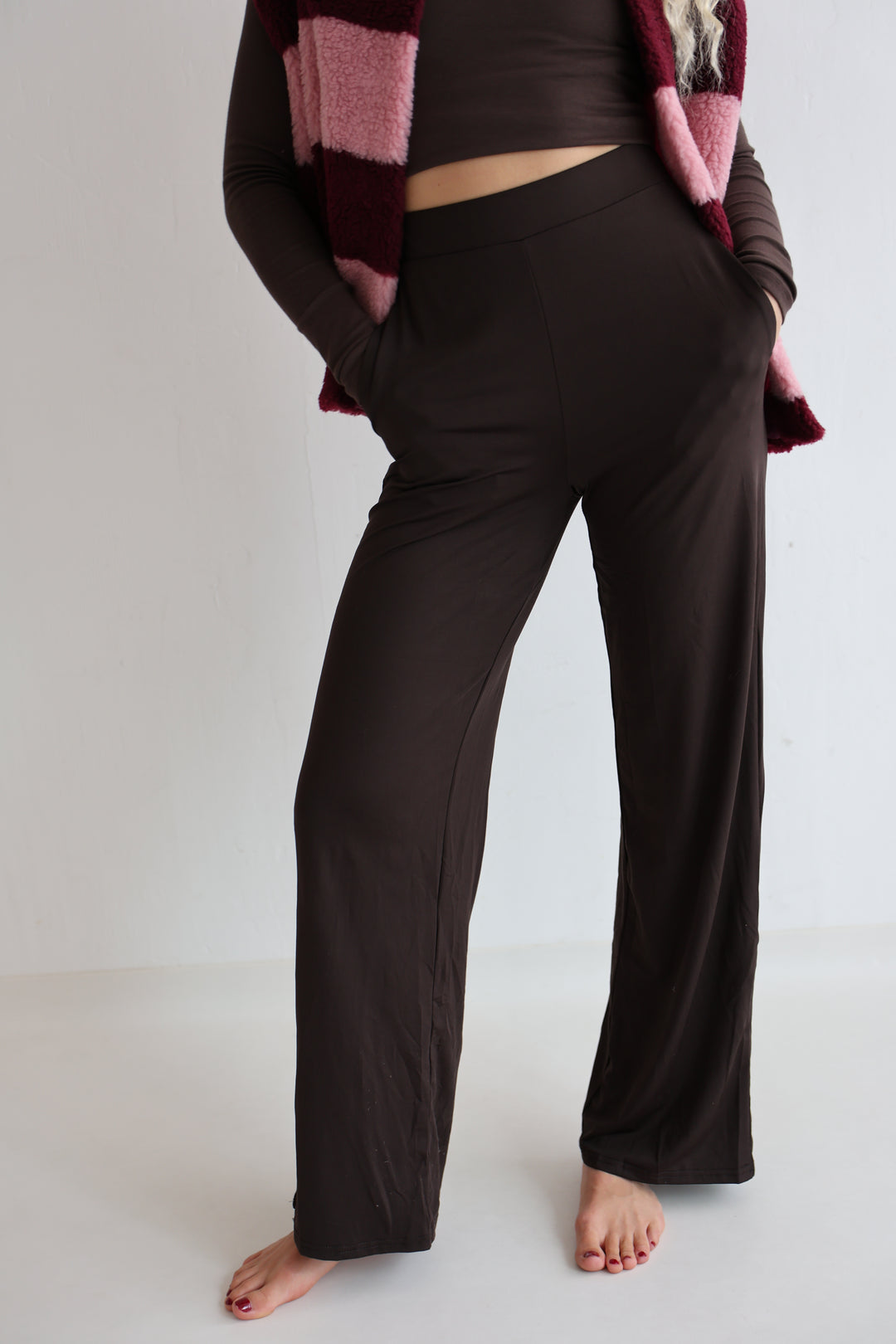 Lockere Hose aus Viskose Cassy