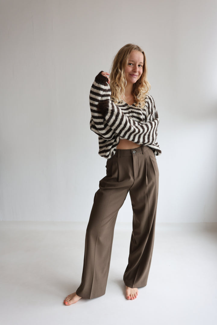 Bundfaltenhose Relaxed Fit