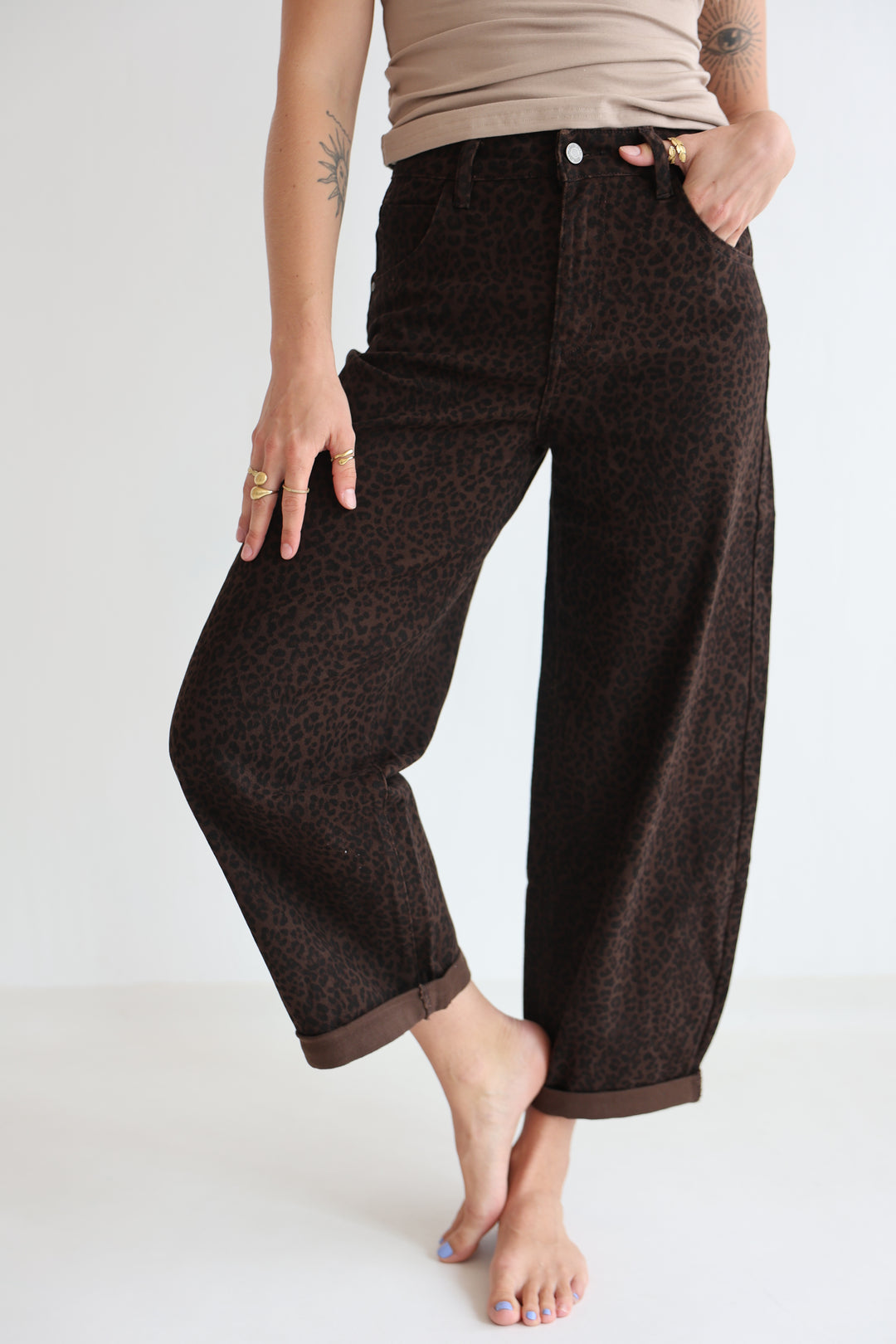 After Dark Animal Ballon Jeans
