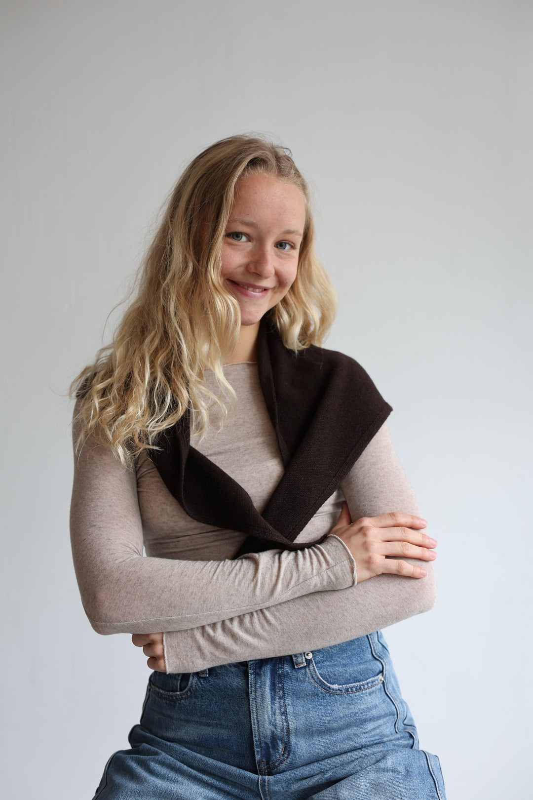 Cashmere Dreiecks-Schal