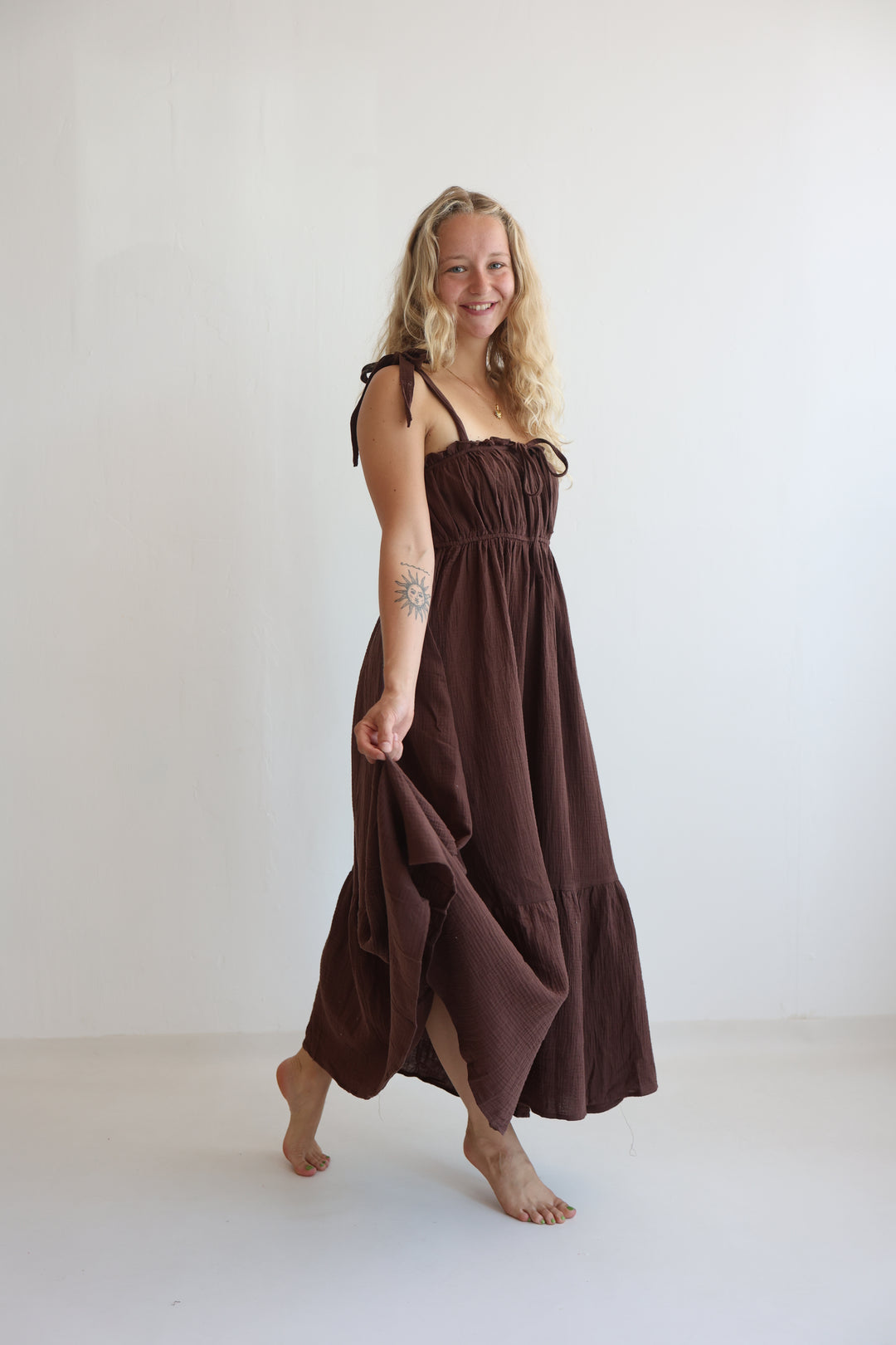 Pastel Musselin Summer Dress